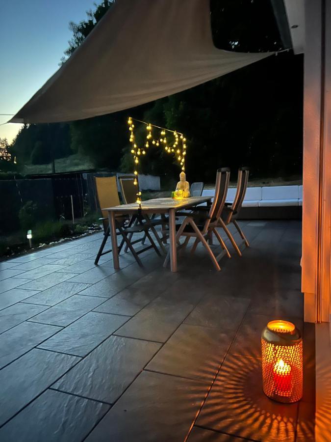 Hohenfels-Essingen Ferienhaus Waldblick מראה חיצוני תמונה